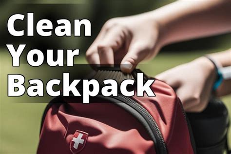 swiss gear backpack washing tips.